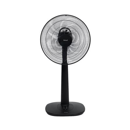 หรีดพัดลมสไลด์ 14 นิ้ว HATARI S14M1 สีดำ_1