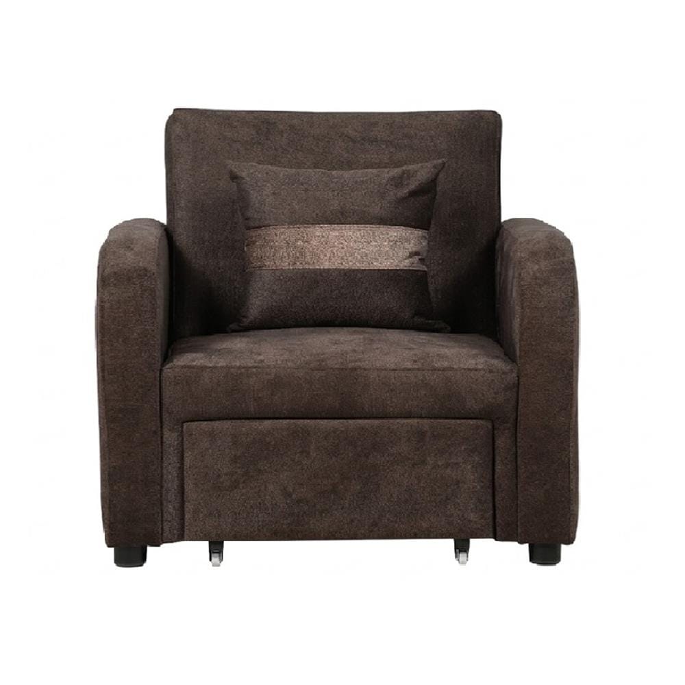 โซฟาเบด AS FURNITURE ELSA สีน้ำตาลเข้ม
