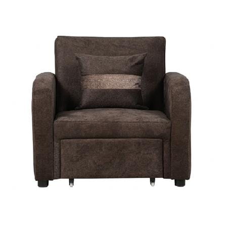 โซฟาเบด AS FURNITURE ELSA สีน้ำตาลเข้ม_1