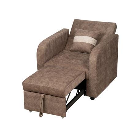 โซฟาเบด AS FURNITURE ELSA สีน้ำตาล_4