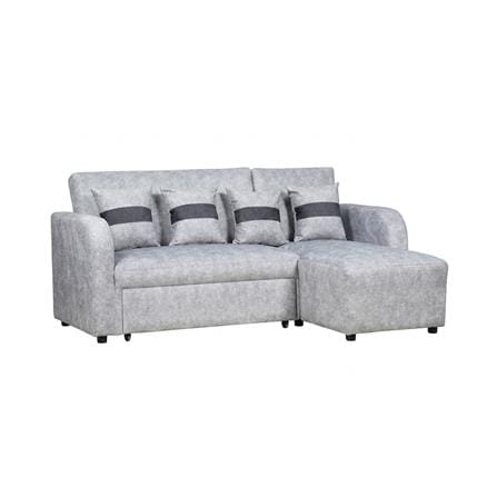 โซฟาเข้ามุมขวา AS FURNITURE HAZEL สีเทาอ่อน_0