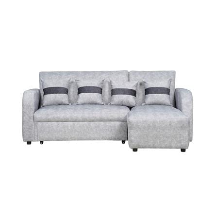 โซฟาเข้ามุมขวา AS FURNITURE HAZEL สีเทาอ่อน_1