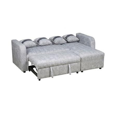 โซฟาเข้ามุมขวา AS FURNITURE HAZEL สีเทาอ่อน_4