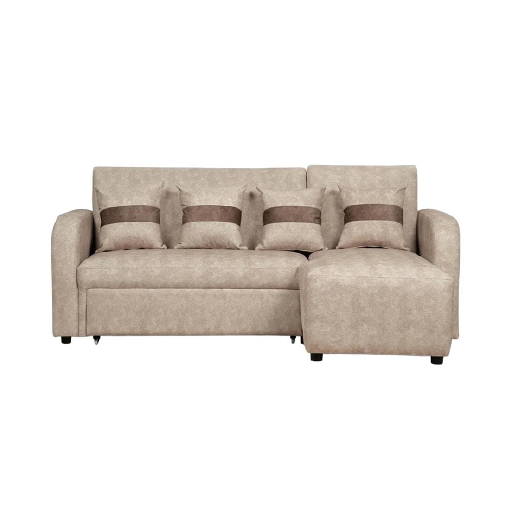 โซฟาเข้ามุมขวา AS FURNITURE HAZEL สีครีม