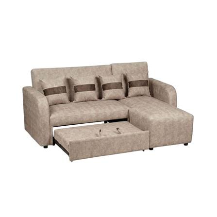 โซฟาเข้ามุมขวา AS FURNITURE HAZEL สีครีม_2
