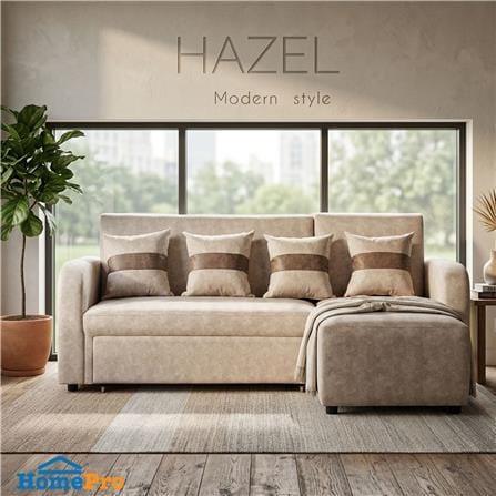 โซฟาเข้ามุมขวา AS FURNITURE HAZEL สีครีม_5