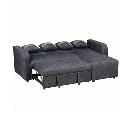 โซฟาเข้ามุมขวา AS FURNITURE HAZEL สีเทาเข้ม_4