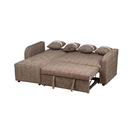 โซฟาเข้ามุมซ้าย AS FURNITURE HAZEL สีน้ำตาล_4