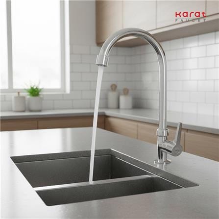 ก๊อกซิงค์เดี่ยวเคาน์เตอร์ KARAT FAUCET KF-80-511-50 สีโครม_2