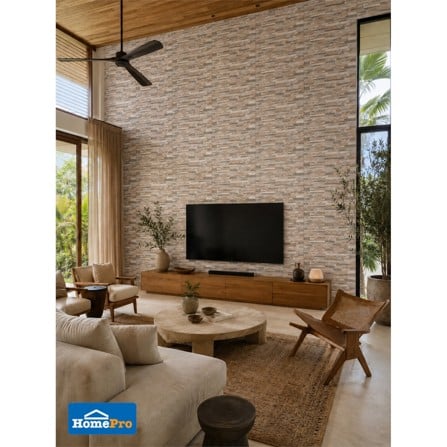 กระเบื้องผนัง 30x60 ซม. TARA ทราเวโร่ ร็อค เบจ A 0.9 ตร.ม._5