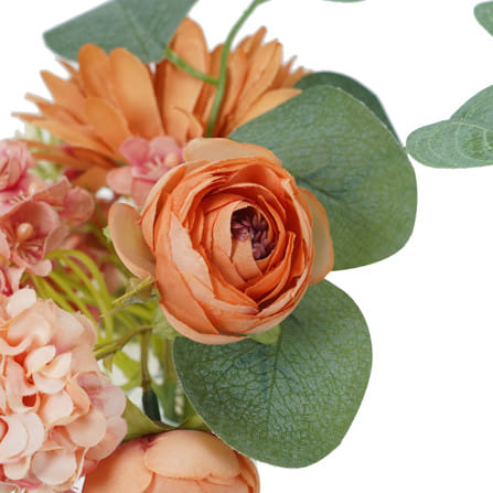 ดอกกุหลาบในแจกันสีเหลือง SPRING 29 ซม._2