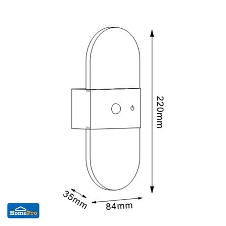 ไฟกิ่งใน LED CARINI MD008-819-22 3 วัตต์ DAYLIGHT/COOL WHITE/WARM WHITE สีขาว_3