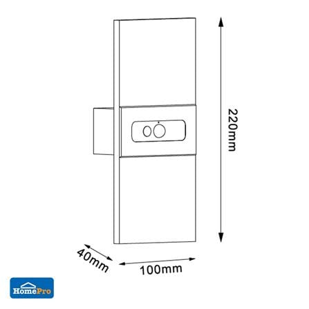 ไฟกิ่งภายใน LED CARINI MD008-818-22 3 วัตต์ WARM WHITE สีขาว 1 หัว_2