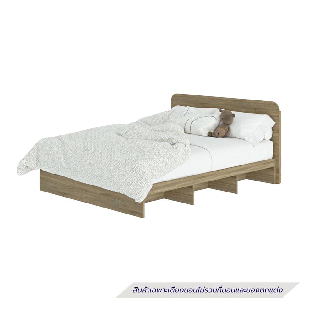 เตียง 5 ฟุต KONCEPT HAELIN 19251909 สีโซลิดโอ๊ค