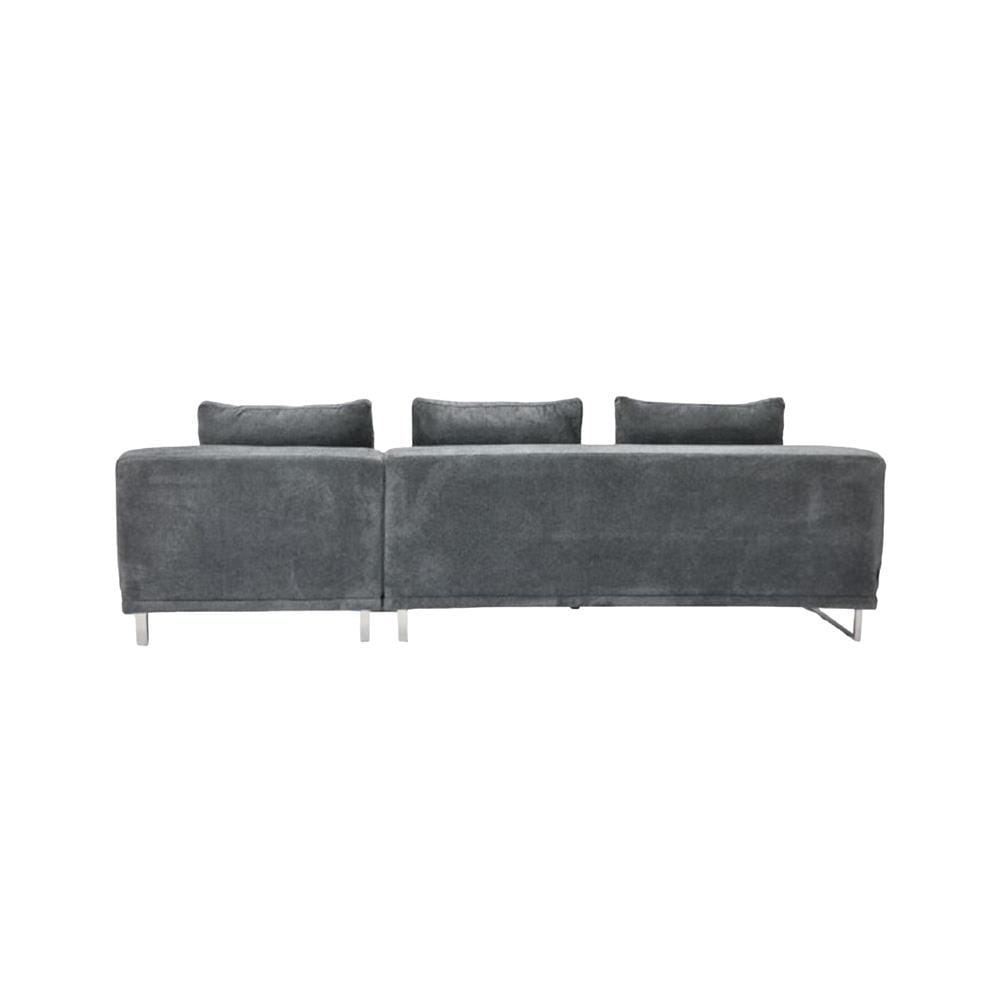 โซฟาเข้ามุม SOFA SOLUTIONS GIRLY-PLUS 19251408 สีเทาเข้ม