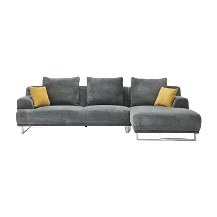 โซฟาเข้ามุม SOFA SOLUTIONS GIRLY-PLUS 19251408 สีเทาเข้ม_0
