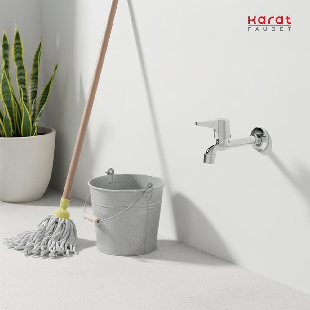 ก๊อกล้างพื้น KARAT FAUCET KF-80-400-50 สีโครม