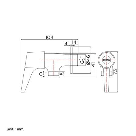 วาล์วฝักบัว 1 ทาง KARAT FAUCET KF-80-470-50_3