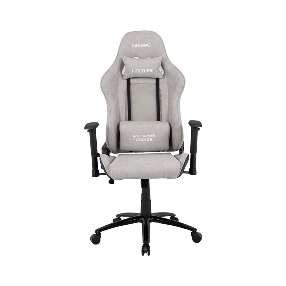 เก้าอี้เกมมิ่ง NUBWO L204 สีครีม