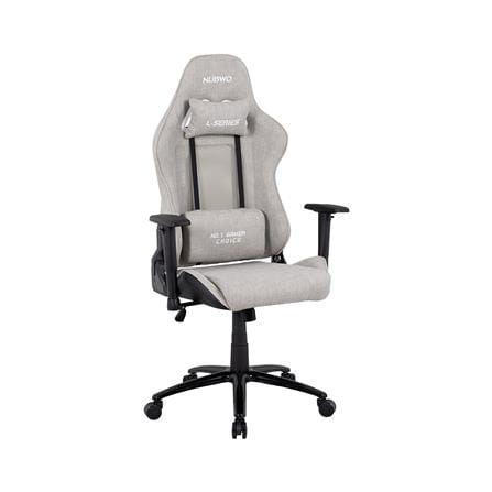เก้าอี้เกมมิ่ง NUBWO L204 สีครีม_1