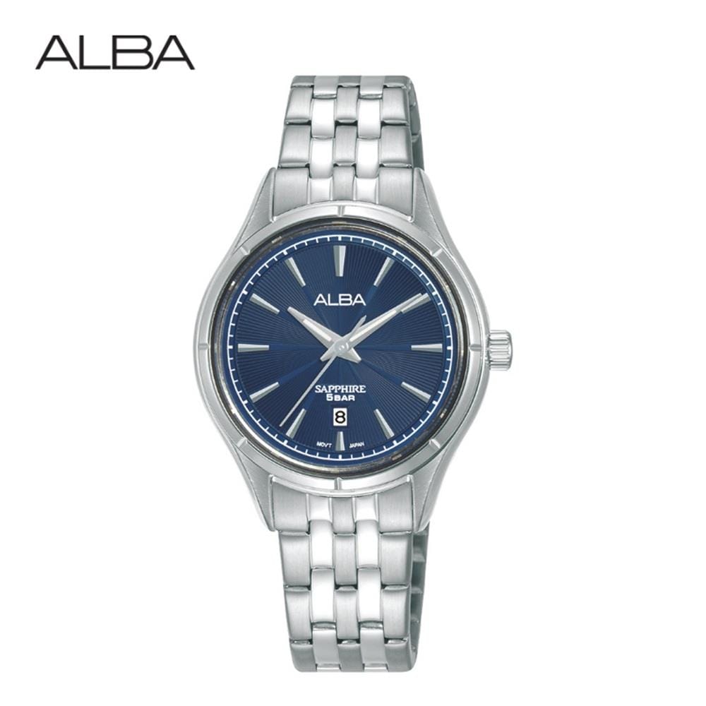 นาฬิกาข้อมือผู้หญิง ALBA รุ่น AH7CY5X ขนาด 30 มม. สีน้ำเงิน