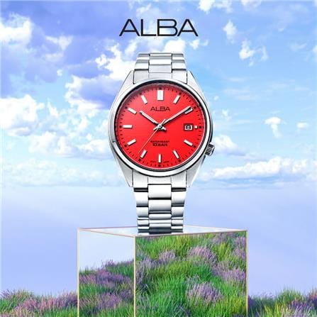 นาฬิกาข้อมือผู้หญิง ALBA AG8M39X 36 มม. สี SILVER/ORANGE_3