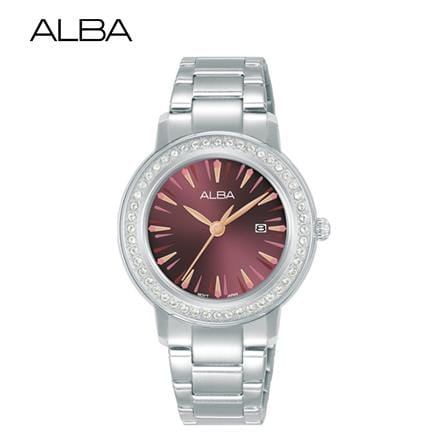 นาฬิกาข้อมือผู้หญิง ALBA AH7DL1X 33 มม. สี SILVER/RED