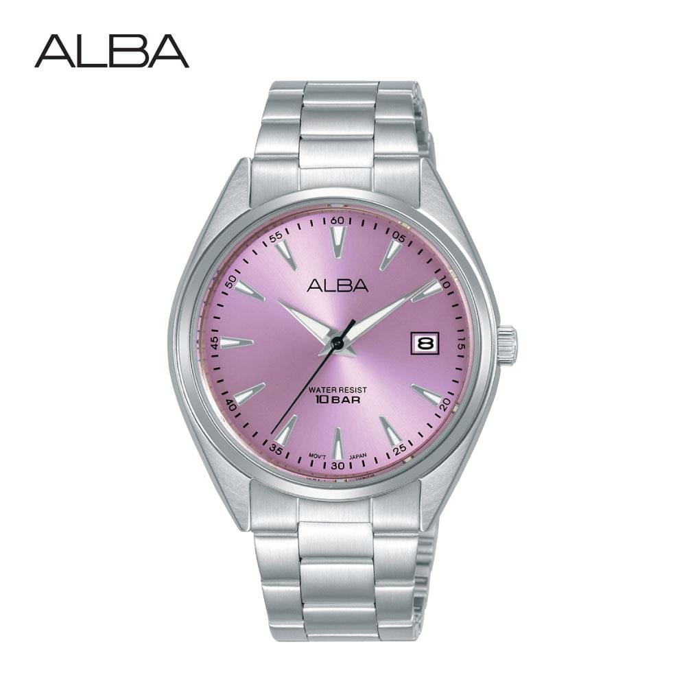 นาฬิกาข้อมือผู้หญิง ALBA AG8Q11X 36 มม. สี SILVER/PURPLE