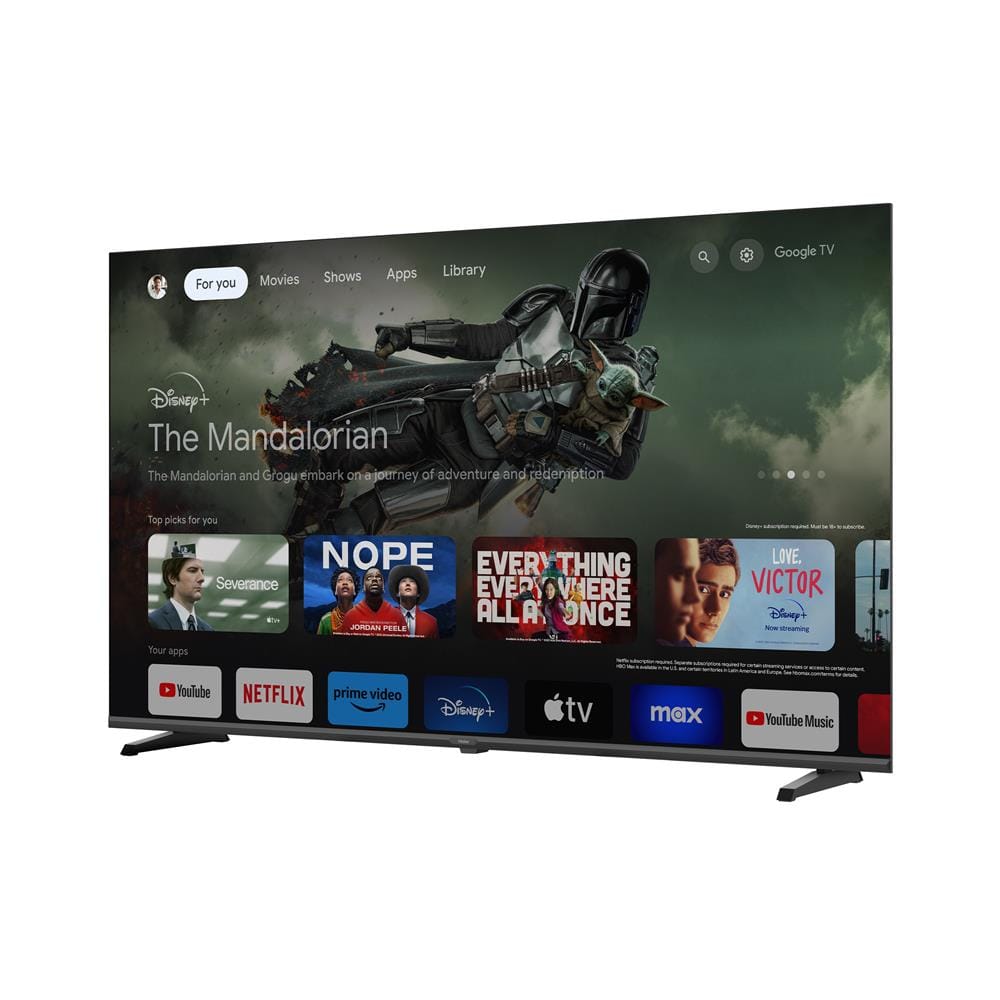 ทีวีแอลอีดี 55 นิ้ว HAIER (4K, LED, GOOGLE TV) H55K85GUX