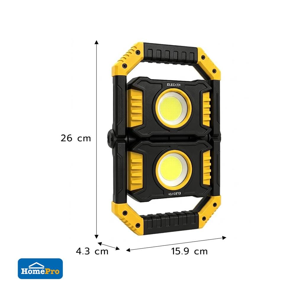 ไฟฉาย LED WORK LIGHT ELECKTA BT-WK9106 2500 ลูเมน 10 วัตต์ DAYLIGHT