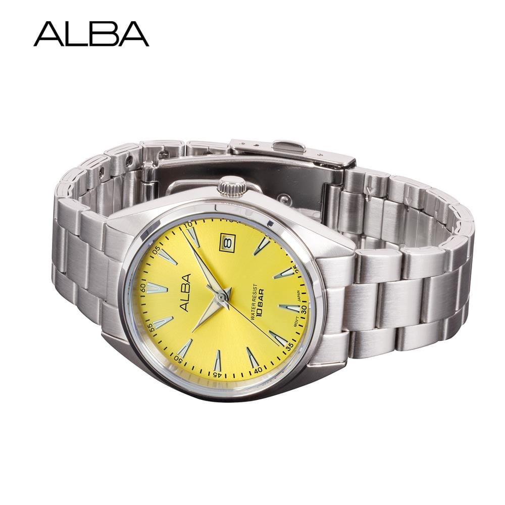 นาฬิกาข้อมือผู้หญิง ALBA AG8Q03X 36 มม. สี SILVER/ํYELLOW