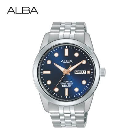 นาฬิกาข้อมือผู้ชาย ALBA AL4659X 42 มม. สี SILVER/BLUE