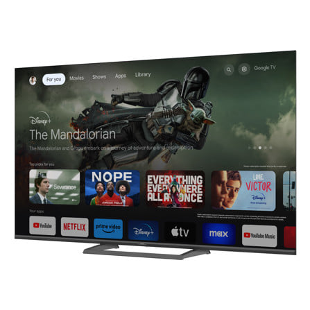 ทีวีคิวแอลอีดี 50 นิ้ว HAIER (4K, QLED, GOOGLE TV) H50S80GUX_4