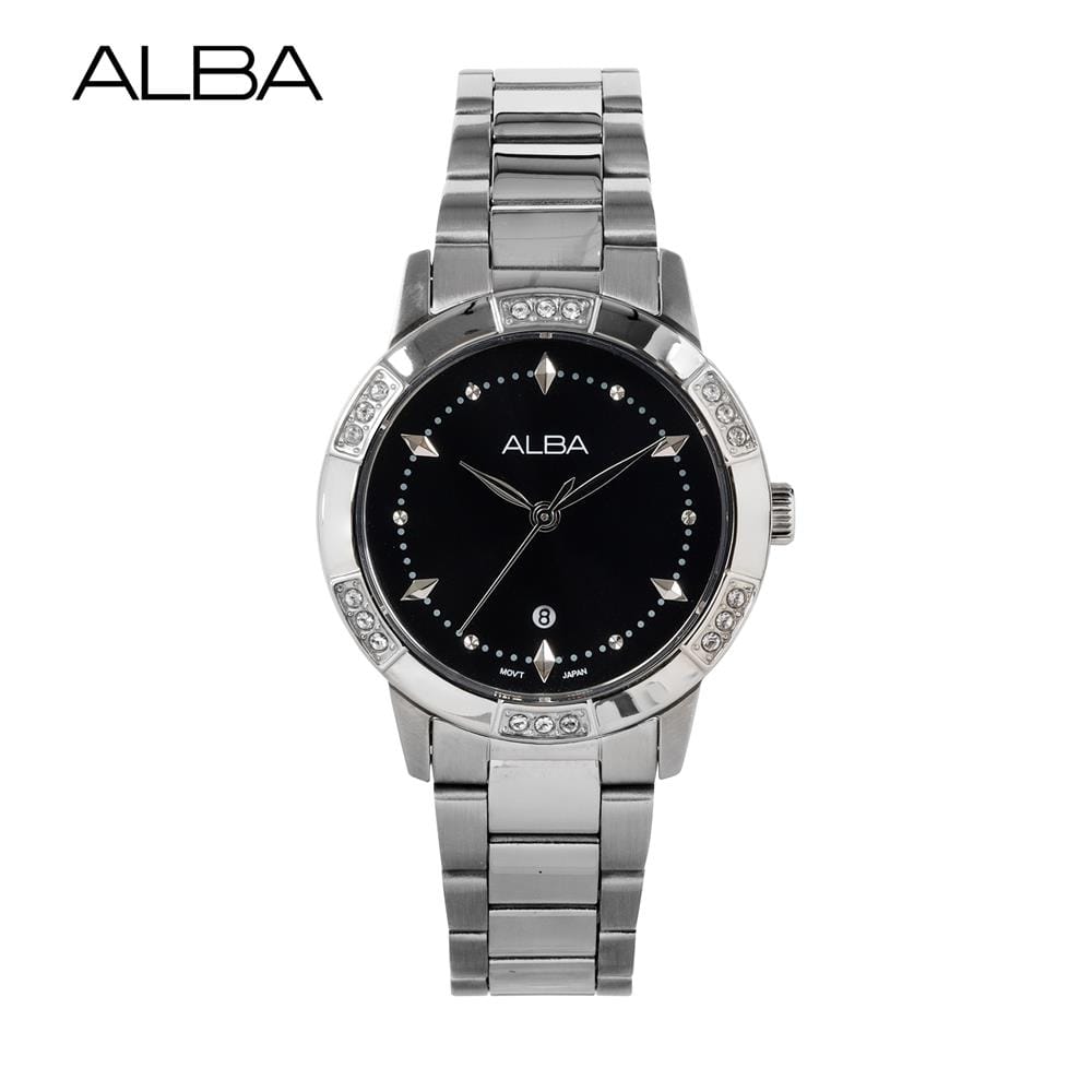 นาฬิกาข้อมือผู้หญิง ALBA รุ่น AH7DG3X ขนาด 32 มม. สีดำ_1