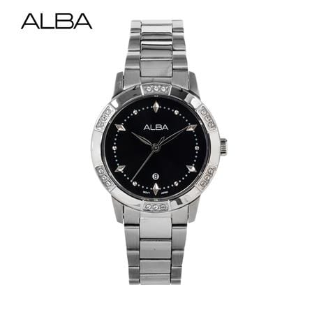 นาฬิกาข้อมือผู้หญิง ALBA รุ่น AH7DG3X ขนาด 32 มม. สีดำ_0