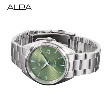 นาฬิกาข้อมือผู้หญิง ALBA รุ่น AG8Q09X ขนาด 36 มม. สีเขียว_3