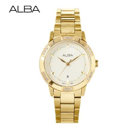 นาฬิกาข้อมือผู้หญิง ALBA รุ่น AH7DF4X ขนาด 32 มม. สีทอง_1