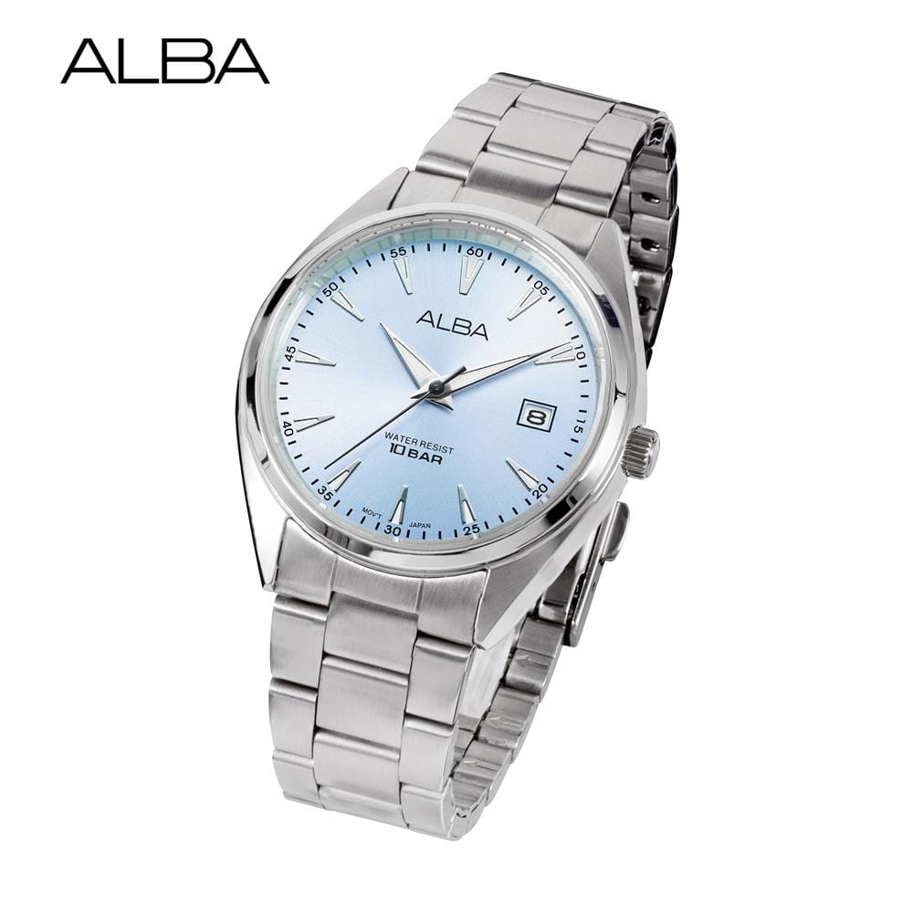 นาฬิกาข้อมือผู้หญิง ALBA AG8Q07X 36 มม. สี SILVER/BLUE