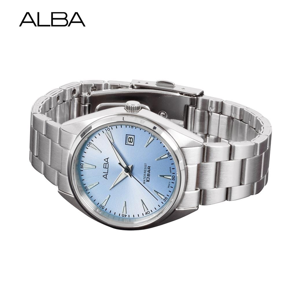 นาฬิกาข้อมือผู้หญิง ALBA AG8Q07X 36 มม. สี SILVER/BLUE