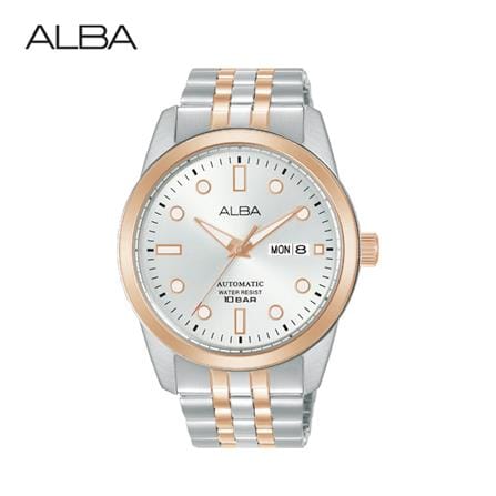 นาฬิกาข้อมือผู้ชาย ALBA AL4656X 42 มม. สี SILVER/WHITE/ROSE GOLD