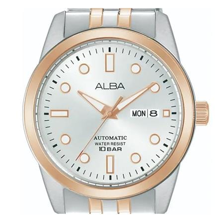 นาฬิกาข้อมือผู้ชาย ALBA รุ่น AL4656X ขนาด 42 มม. สีขาวเงิน_1