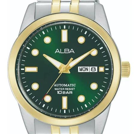 นาฬิกาข้อมือผู้ชาย ALBA AL4658X 42 มม. สี SILVER/GREEN_1