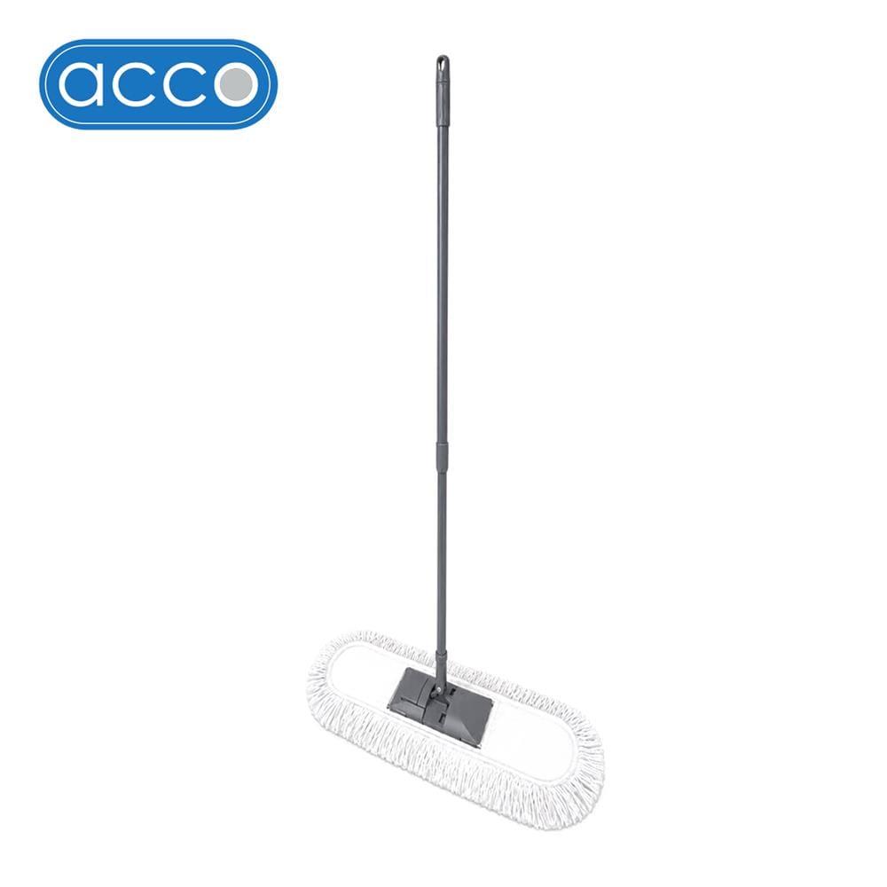ม็อปดันฝุ่นผ้าฝ้าย ACCO 40 ซม. สีขาว/เทา