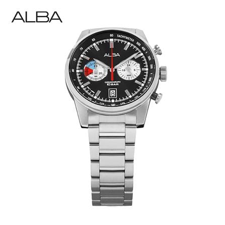 นาฬิกาข้อมือผู้ชาย ALBA รุ่น A4B001X ขนาด 44 มม. สีดำ_2