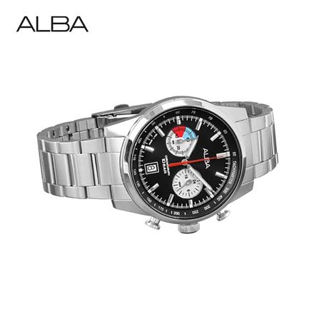 นาฬิกาข้อมือผู้ชาย ALBA รุ่น A4B001X ขนาด 44 มม. สีดำ_5
