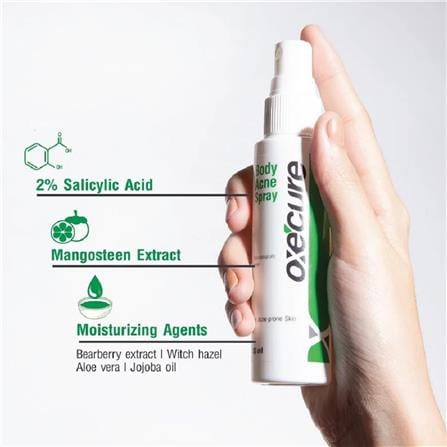สเปรย์ฉีดสิวที่หลังและลำตัว OXECURE BODY ACNE SPRAY (10OX00020) 50 มล._2