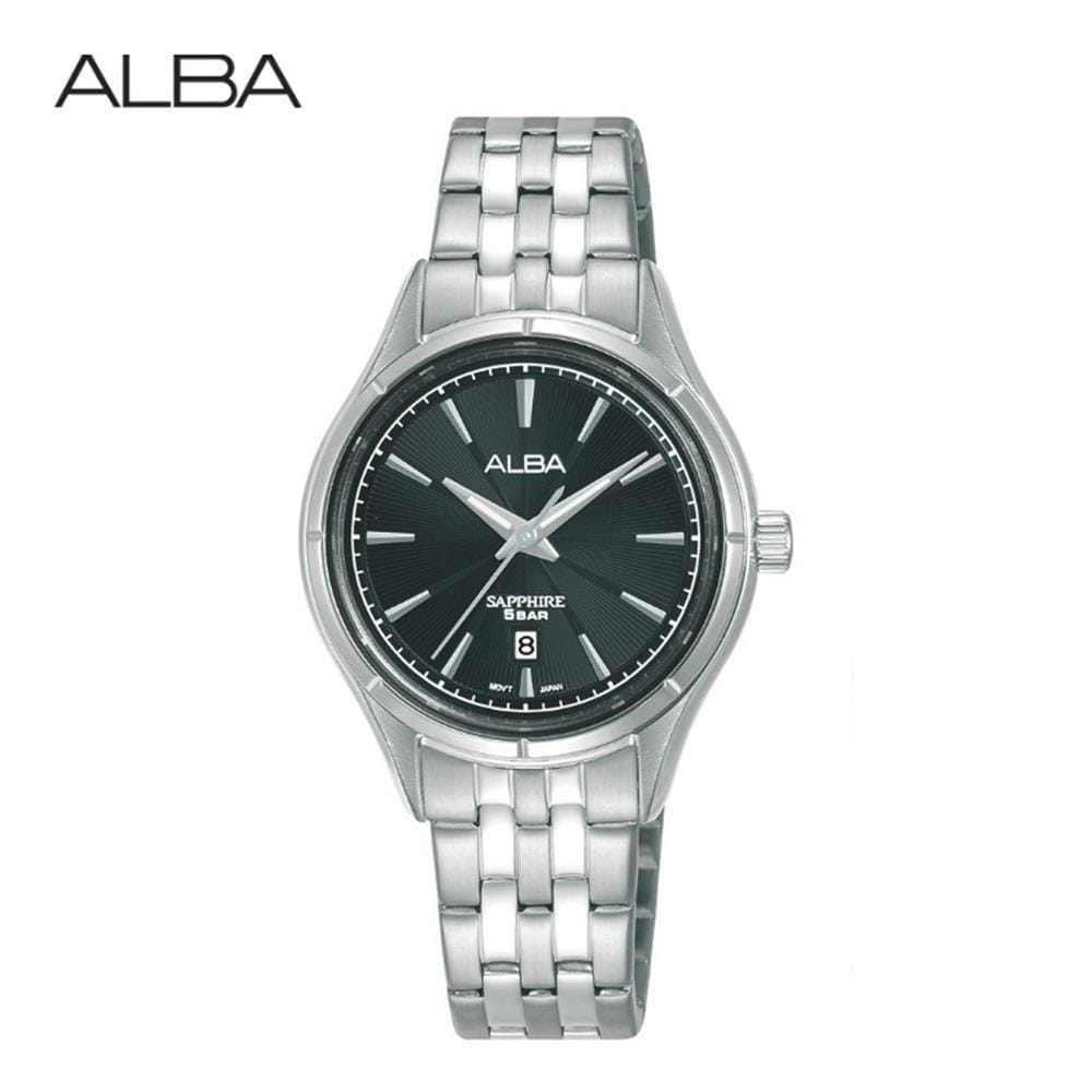 นาฬิกาข้อมือผู้หญิง ALBA AH7CY7X 30 มม. สี SILVER/BLACK