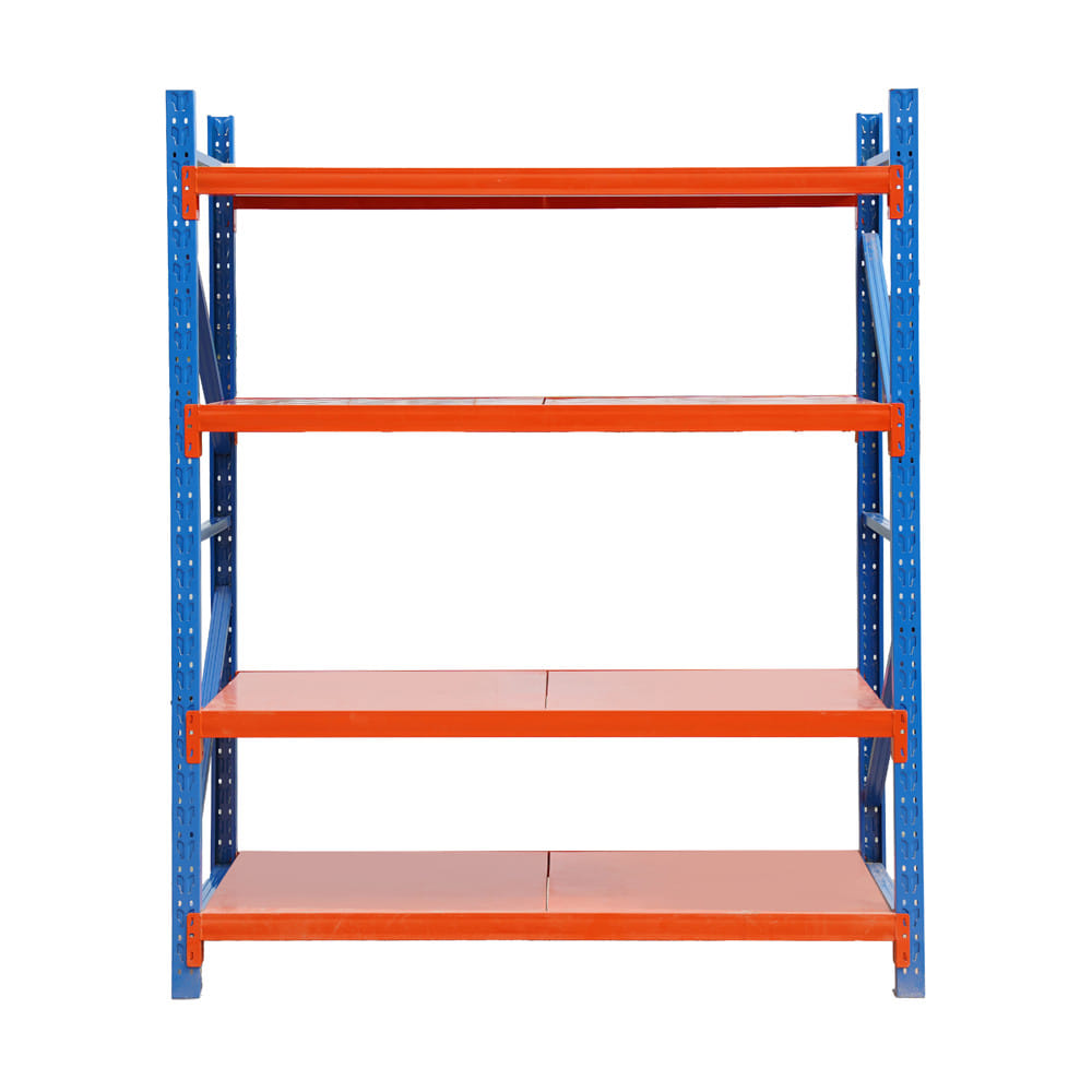ชั้นเหล็ก 4 ชั้น MATALL 200x60x200 ซม. สีส้ม/น้ำเงิน