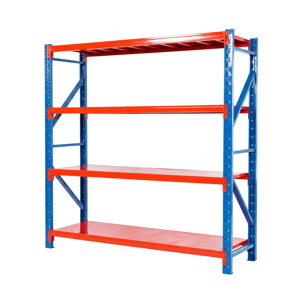 ชั้นเหล็ก 4 ชั้น MATALL 200x60x200 ซม. สีส้ม/น้ำเงิน