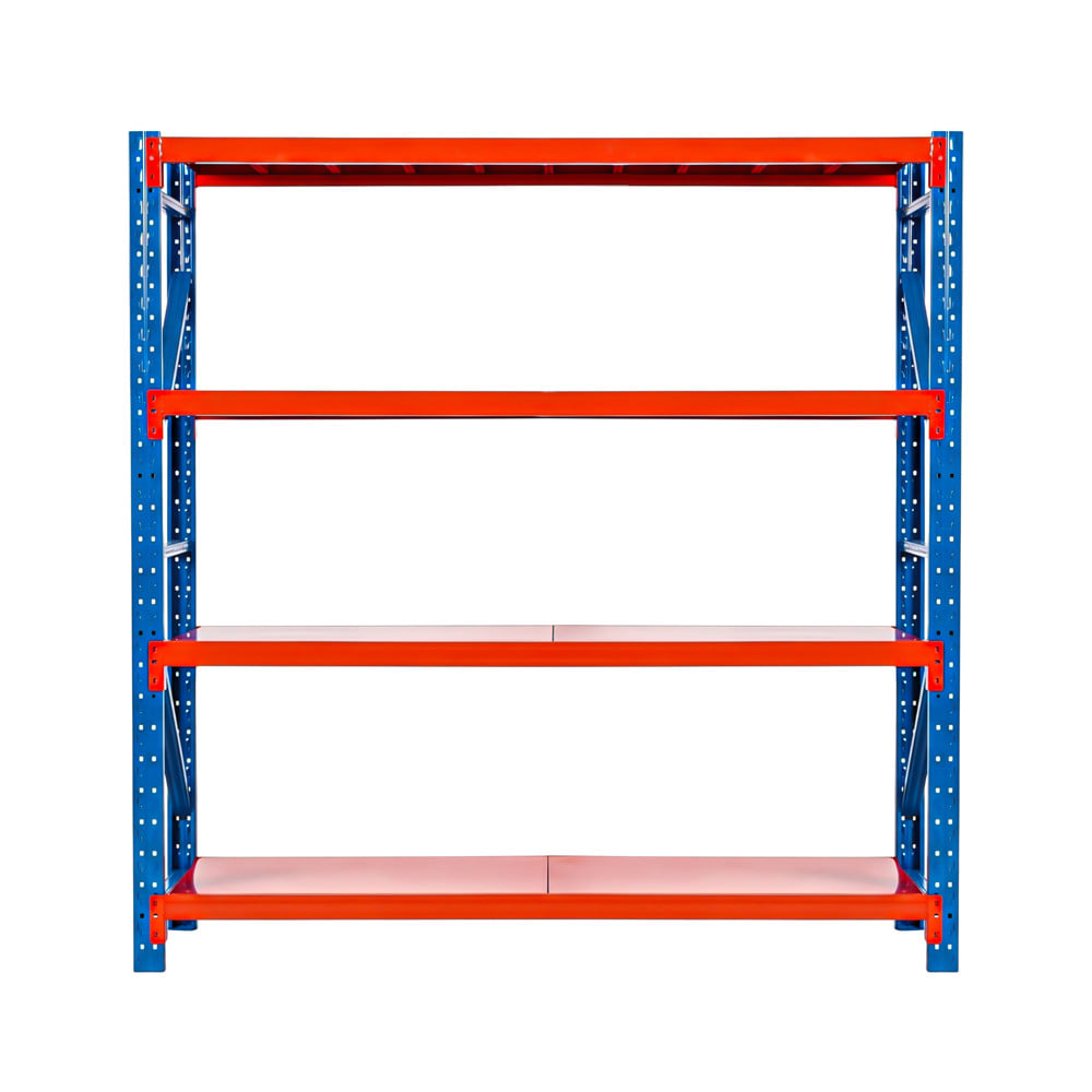 ชั้นเหล็ก 4 ชั้น MATALL 200x60x200 ซม. สีส้ม/น้ำเงิน